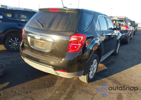 2017 Chevrolet Equinox Ls из США, поврежденный, VIN 2GNALBEK6H1556063